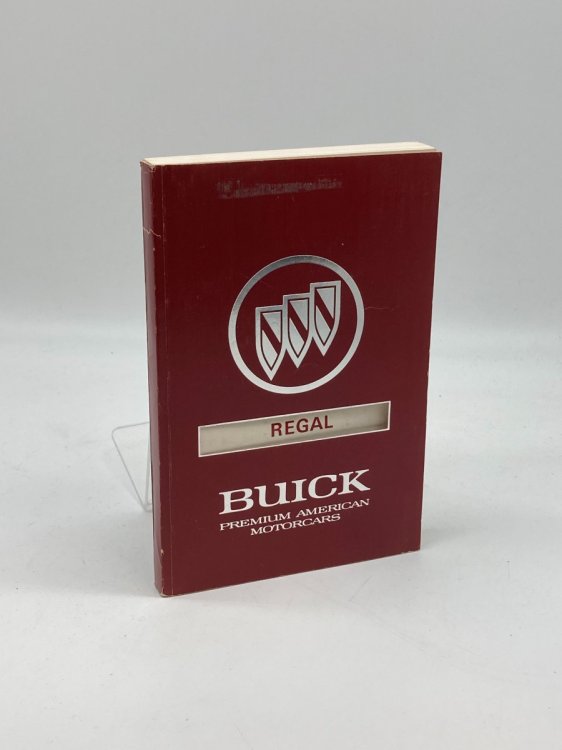 Buick: 1991 Owner's Manual Premium American Motor Cars