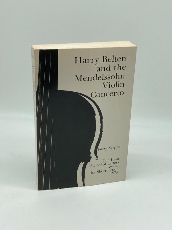 Harry Belten and the Mendelssohn Violin Concerto (Signed!)