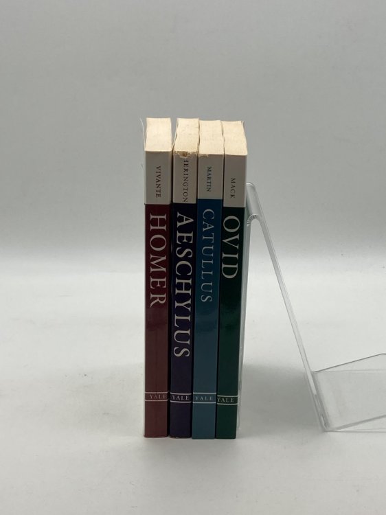 4 Hermes Books Ancient Greek Author Paperbacks Homer; Aeschylus; Catullus; Ovid