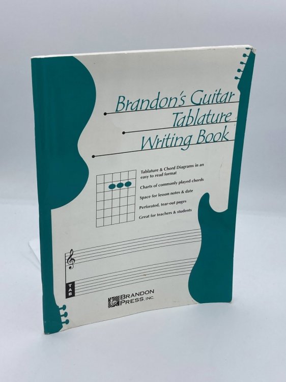 Brandon's Guitar Tablature Writing Book