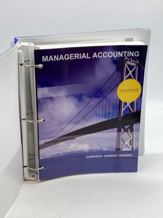 Managerial Accounting