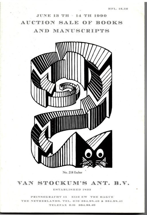 June 13th - 14th 1990. Auction Sale of Books and Manuscripts