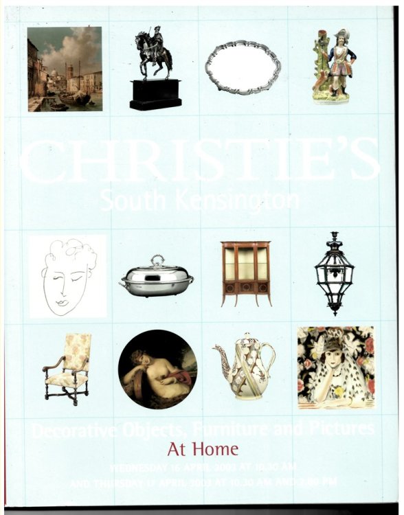 Decorative Objects, Furniture and Pictures At Home. Wednesday 16 April 2003 and Thursday 17 April 2003