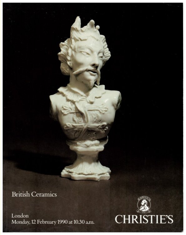 British Ceramics. the Properties of L. A. Compton, Esq. P. W. Crowe, Esq. Mr. Raymond Yarbrough and from Various Sources. Monday 12 February 1990