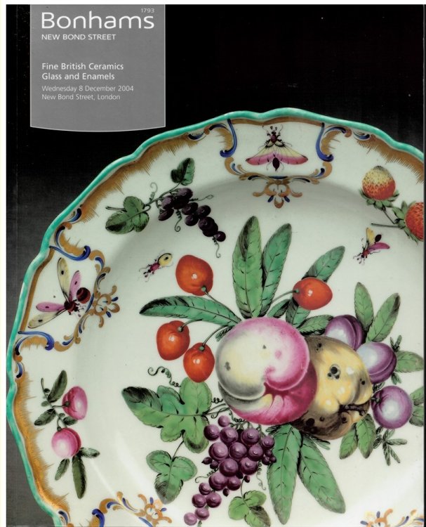Fine British Ceramics, Glass and Enamels. Wednesday 8 December 2004 (11284)