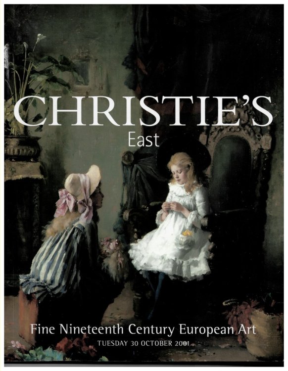 Fine Nineteenth Century European Art. Tuesday 30 October 2001. the Properties of Formerly in the Collection of William and Bernadette Berger, the Nelson and Eloise Davis Collection, Toronto, Rofle and Christel Fjelde, Thomas C. McGowan, the Milwaukee Art