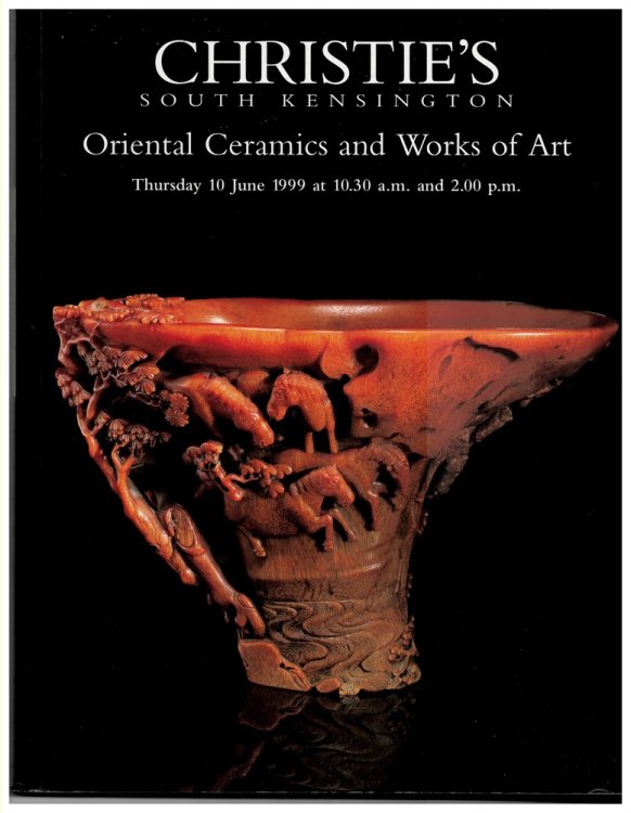 Oriental Ceramics and Works of Art. Thursday 10 June 1999 (COR-8413)