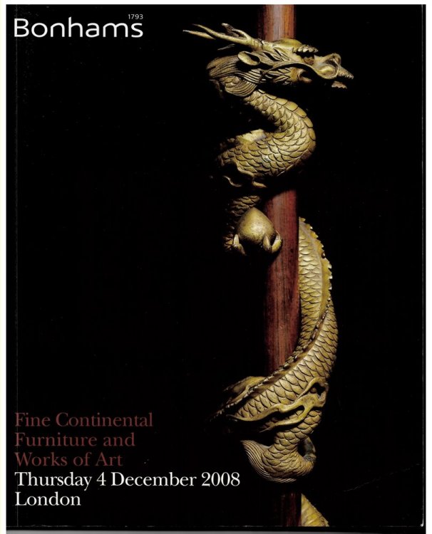 Fine Continental Furniture and Works of Art. Thursday 4 December 2008