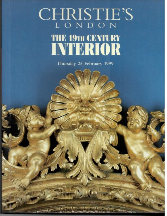 The 19th Century Interior from Various Sources. Auction Thursday 25 February 1999 . SUNBURST-6081