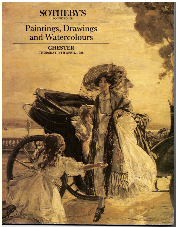 Paintings, Drawings and Watercolours. Booth Mansion, Chester. Thursday 14th April 1988