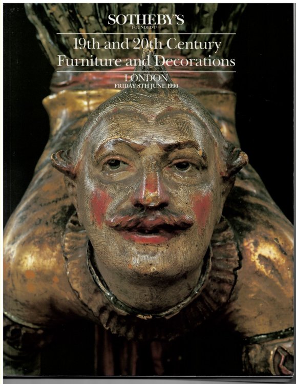 Nineteenth and Twentieth Century Works of Art and Furniture. Day of Sale Friday 8th June 1990 Kings