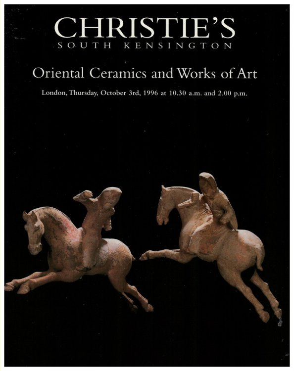 Image for Oriental Ceramics and Works of Art. Thursday, 3 October 1996 . COR-7361 Oriental Ceramics and Works of Art. Thursday, 3 October 1996 . COR-7361