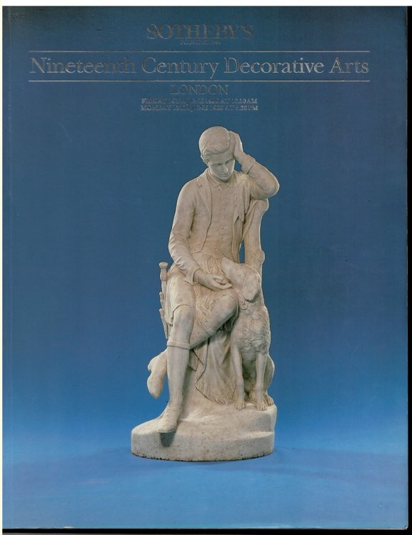 Nineteenth Century Animalier Bronzes and Sculpture, Clocks, Works of Art and Furniture. Day of Sale Friday 10th June 1988 . Dresden