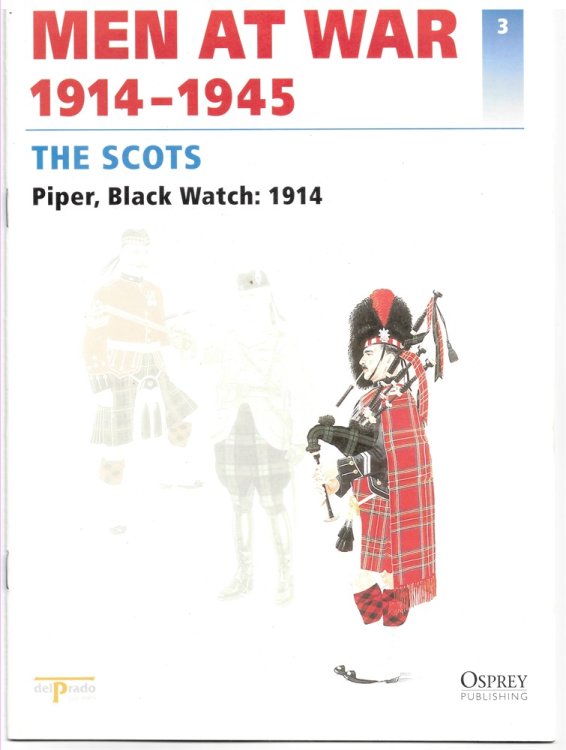 Men At War 1914-1945. the Lead Soldier Collection. 3. the Scots. Piper, Black Watch: 1914