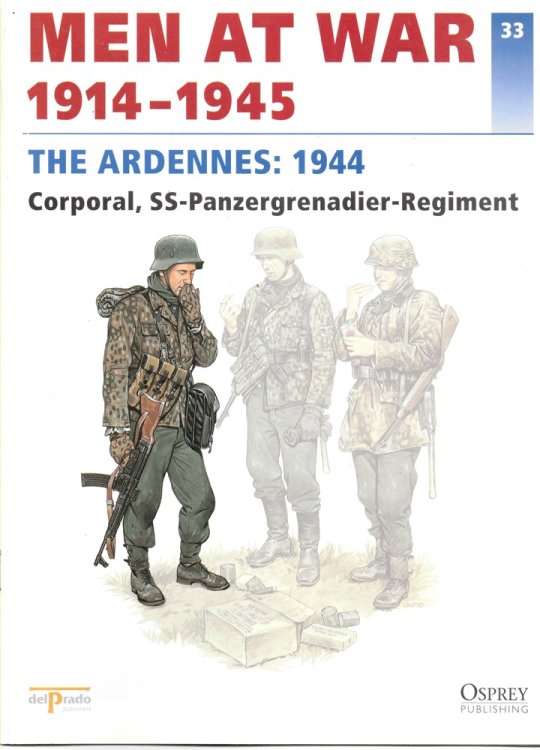 Men At War 1914-1945. the Lead Soldier Collection. 33. the Ardennes: 1944. Corporal, Ss-Panzergrenadier-Regiment