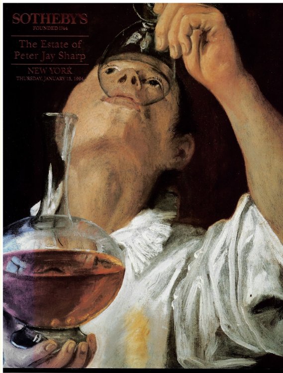 The Estate of Peter Jay Sharp (Personal Collections) . Sale 6523. New York, Thursday, January 13, 1994