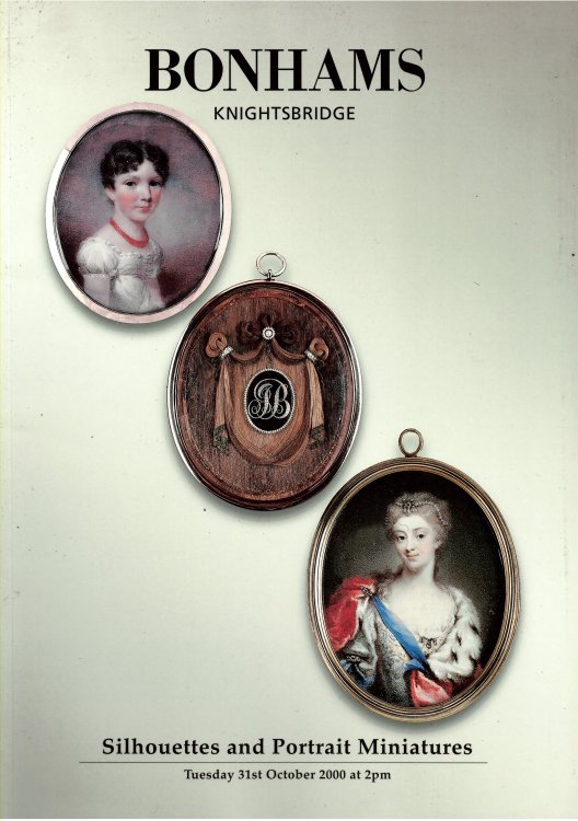 Silhouettes and Portrait Miniatures. Tuesday, 31st October 2000