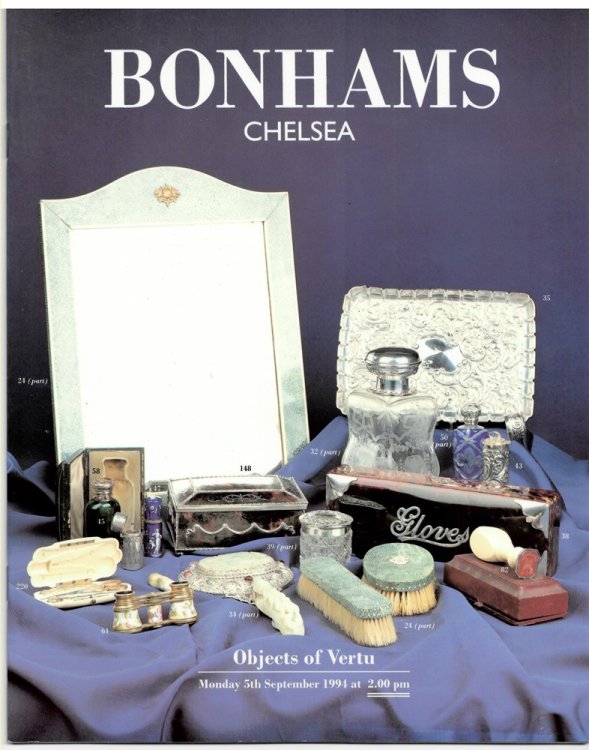Objects of Vertu. Monday 5th September 1994