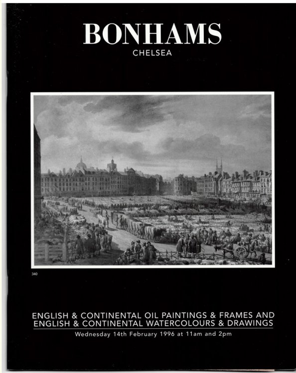 English & Continental Oil Paintings & Frames and English & Continental Watercolours & Drawings. Wednesday 14th February 1996