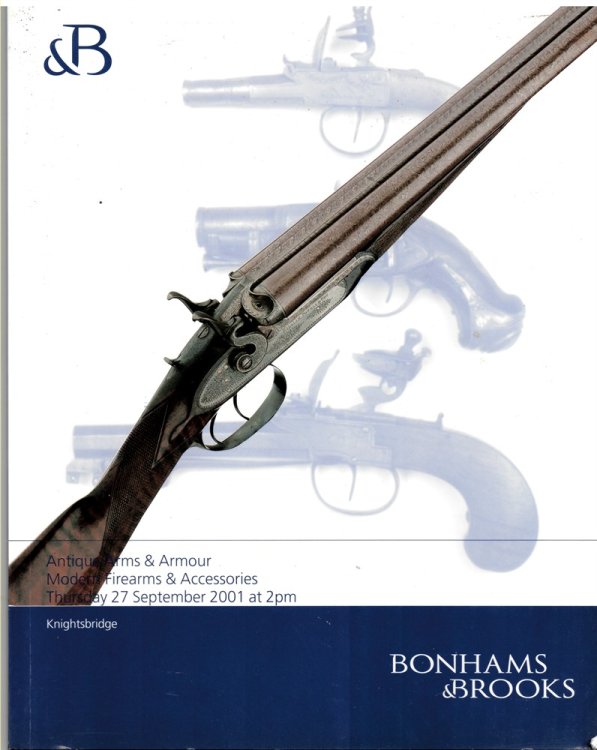 Antique Arms & Armour, Modern Firearms & Accessories. Thursday 27th September 2001
