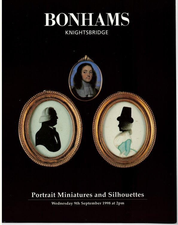 Portrait Miniatures and Silhouettes. Wednesday 9th September 1998
