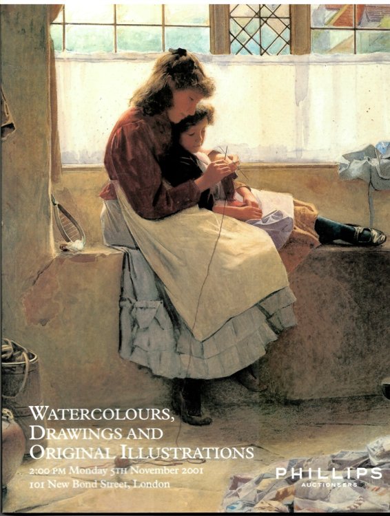 Watercolours, Drawings and Original Illustrations. Monday 5th November 2001