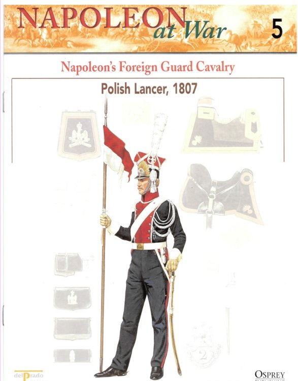 Napoleon's Foreign Guard Cavalry. Polish Lancer, 1807 (Napoleon At War 5)