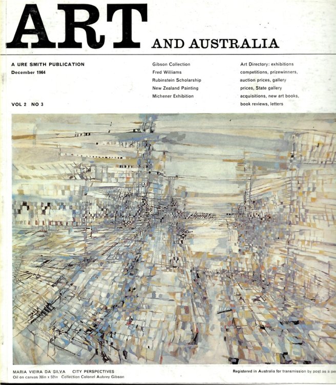 Art and Australia. Vol. 2 No. 3 December 1964
