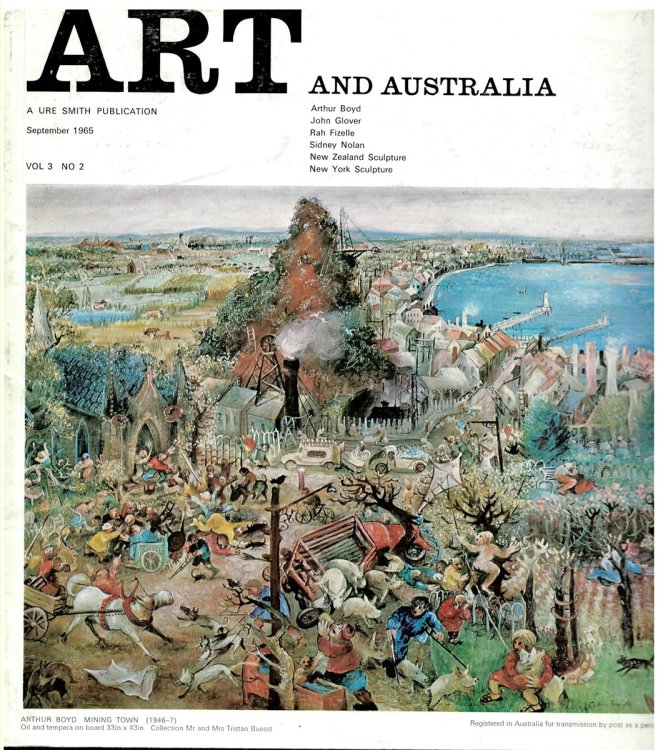 Art and Australia. Vol. 3 No. 2 September 1965