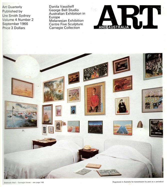 Art and Australia. Volume 4 Number 2 September 1966