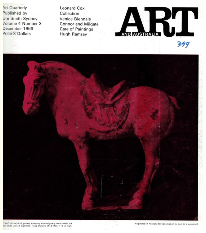Art and Australia. Volume 4 Number 3 December 1966