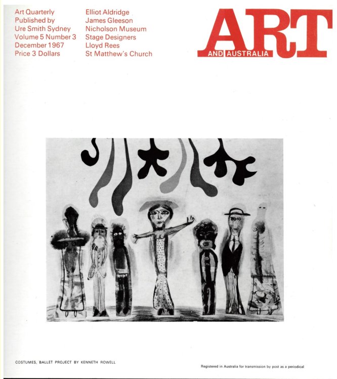 Art and Australia. Volume 5 Number 3 December 1967