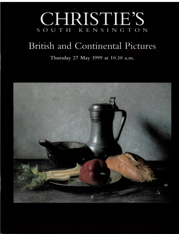 British and Continental Pictures. Thursday 27 May 1999