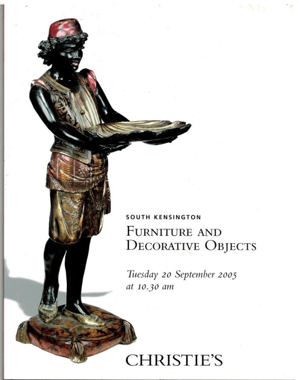 Furniture and Decorative Objects. Tuesday 20 September 2005