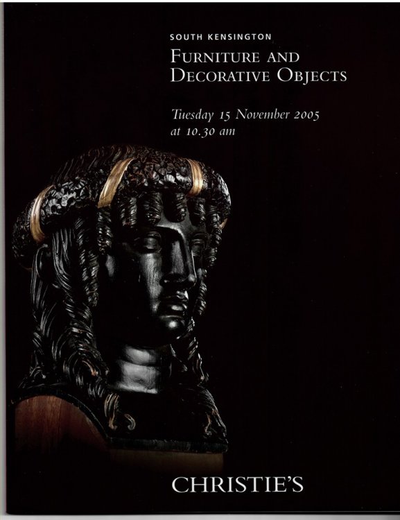 Furniture and Decorative Objects. Tuesday 15 November 2005