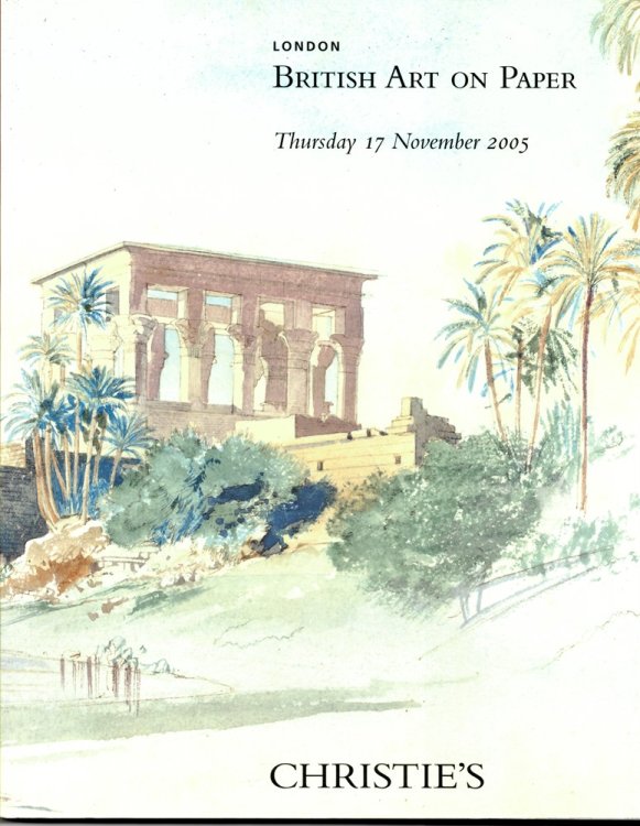 British Art on Paper. Thursday 17 November 2005
