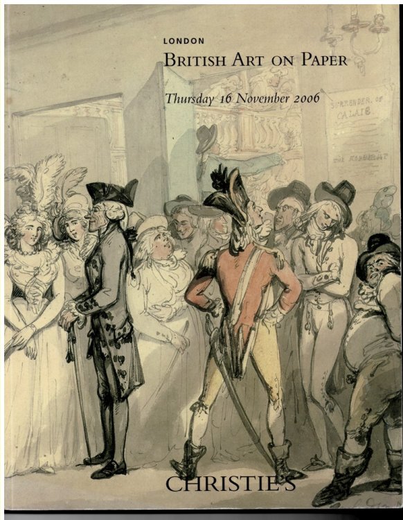 British Art on Paper. Thursday 16 November 2006