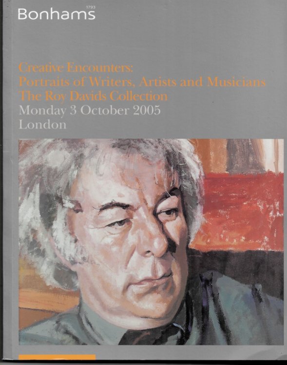 Creative Encounters. Portraits of Writers, Artists and Musicians. the Roy Davids Collection. Monday 3 November 2005