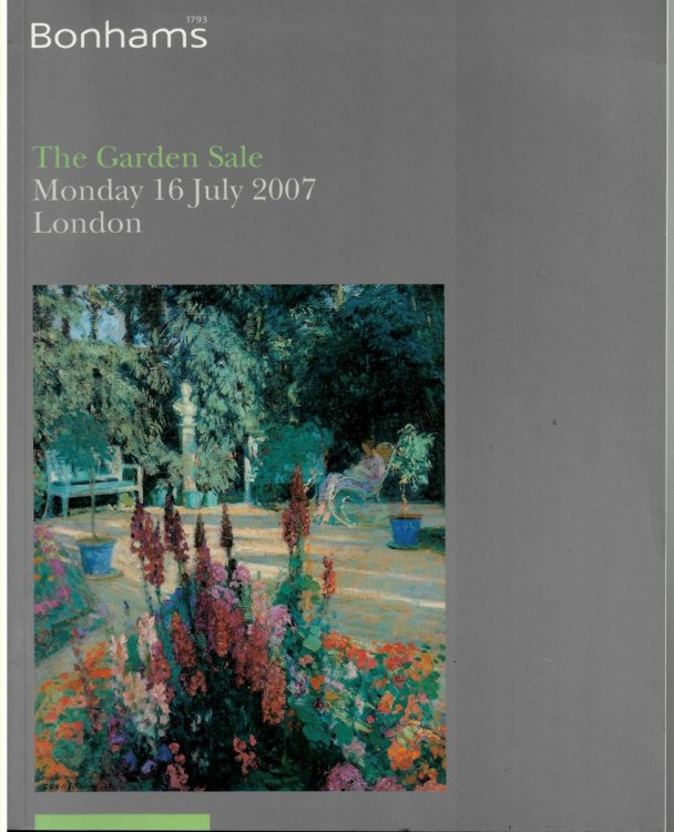The Garden Sale. Monday 16 July 2007
