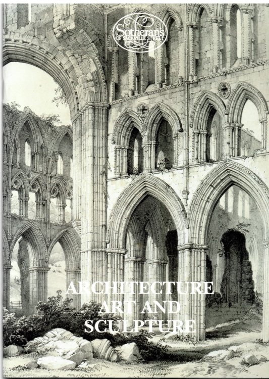 Catalogue 1037. Architecture, Art and Sculpture