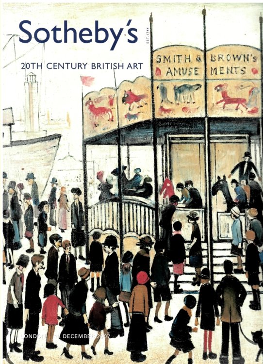 20th Century British Art. Thursday 13 December 2007