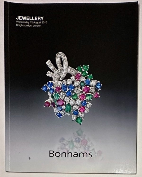 Jewellery. Wednesday 12 August 2015. Knightsbridge, London