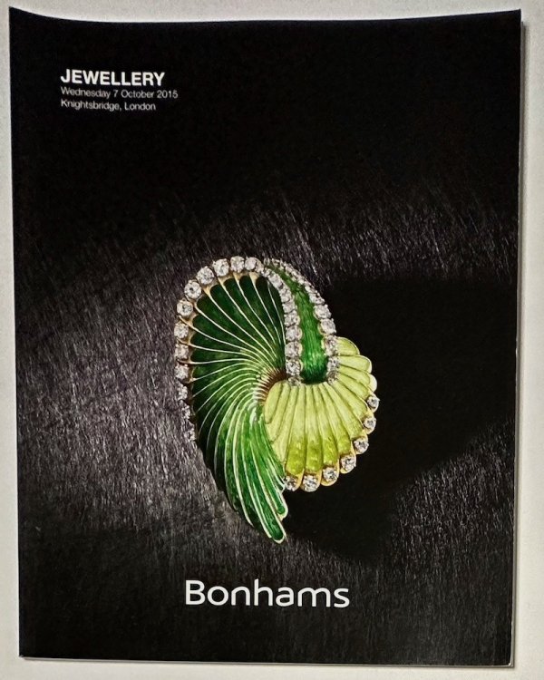 Jewellery. Wednesday 7 October 2015. Knightsbridge, London