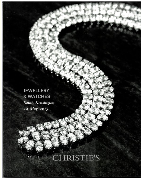 Jewellery and Watches. South Kensington. Thursday 14 May 2015