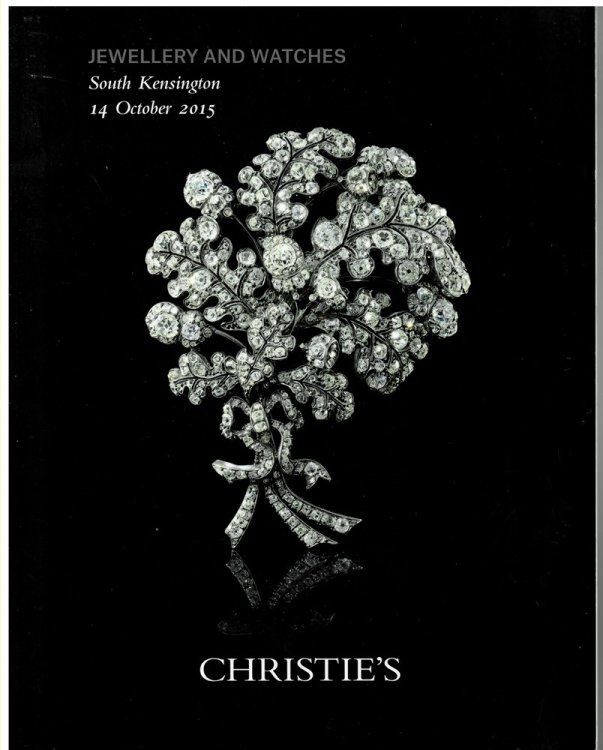 Jewellery and Watches. South Kensington. Wednesday 14 October 2015