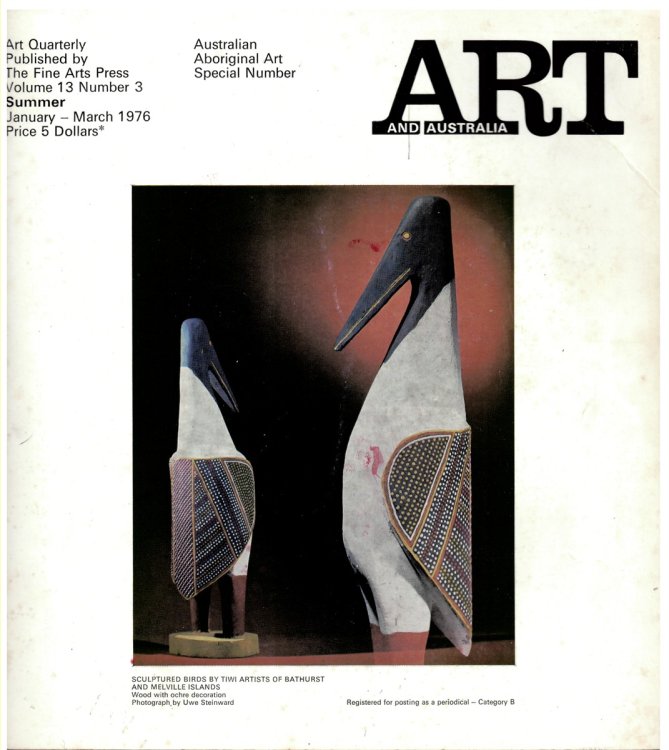 Art and Australia. Volume 13 Number 3 Summer January-March 1976