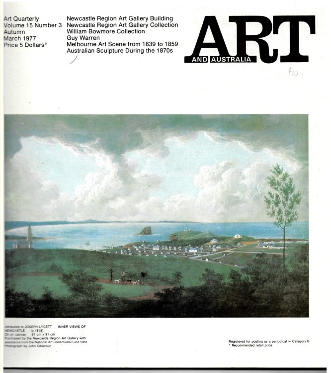 Art and Australia. Volume 15 Number 3 Autumn March 1978