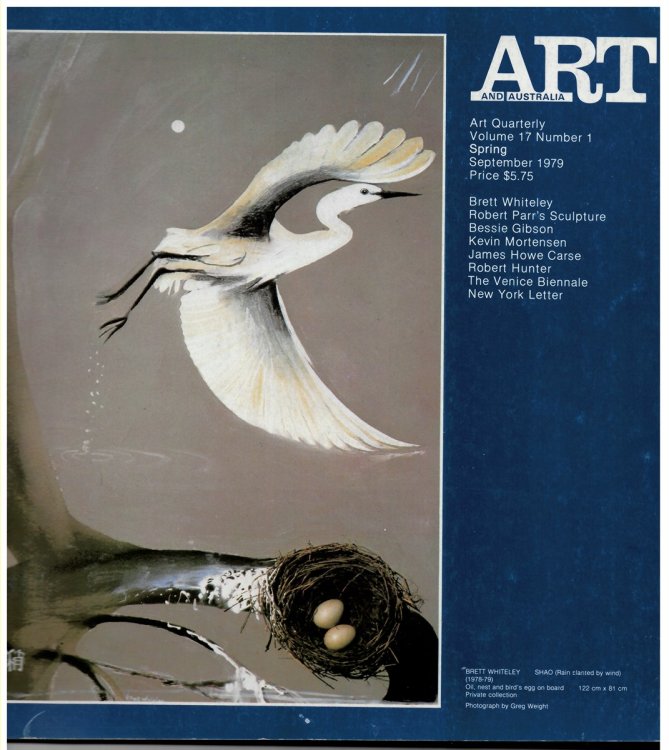 Art and Australia. Volume 17 Number 1 Spring September 1979