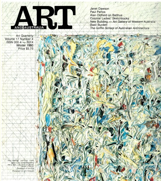 Art and Australia. Volume 17 Number 4 Winter 1980