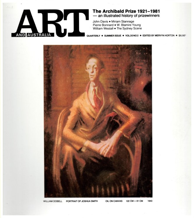 Art and Australia. Arts Quarterly Volume 20 Number 2 Summer 1982